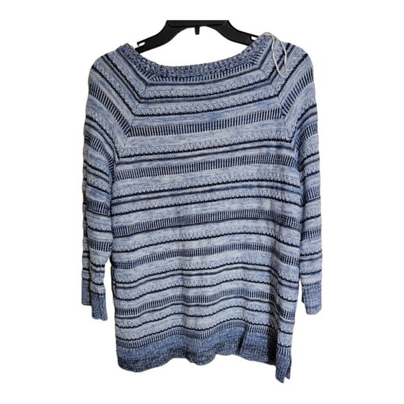 Allison Daley  Sweater Womens Size XL Multicolor Casual Knit - Picture 2 of 8